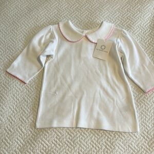 NWT The Proper Peony girls’ Peter Pan collar shirt